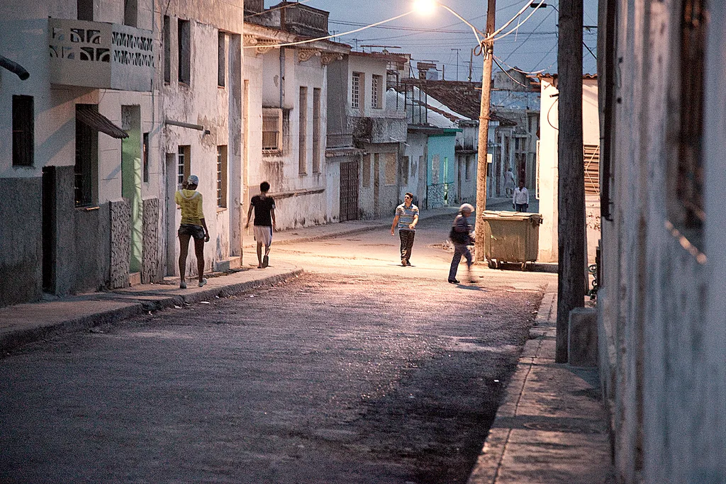 Azules, ocres, y el paso del tiempo.