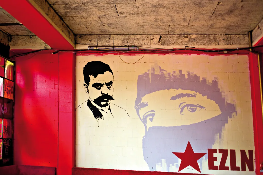 Subcomandante Marcos. Berlín, Alemania, 2008