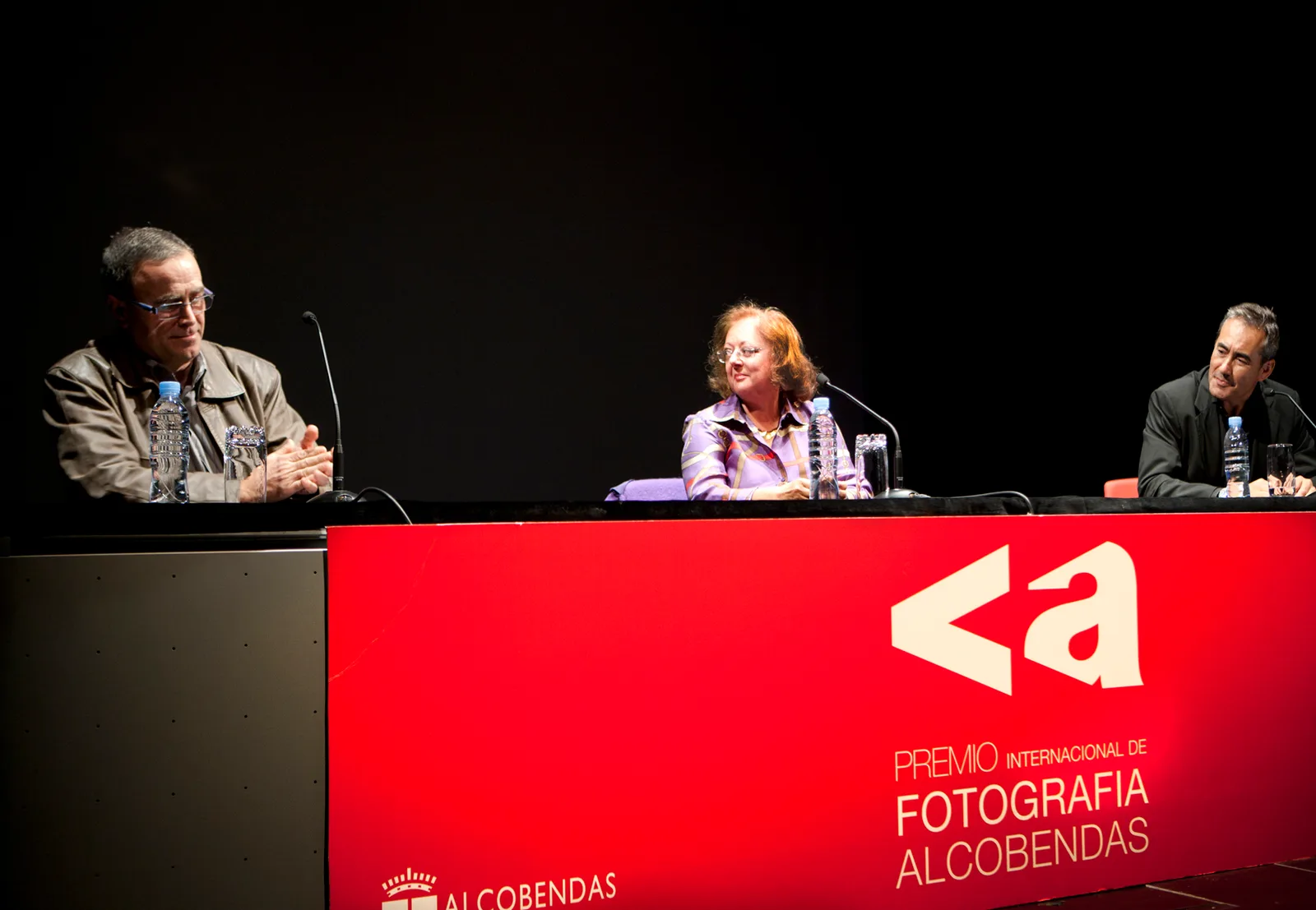 Chema Conesa, Cristina García Rodero y Jose Mª Díaz-Maroto
