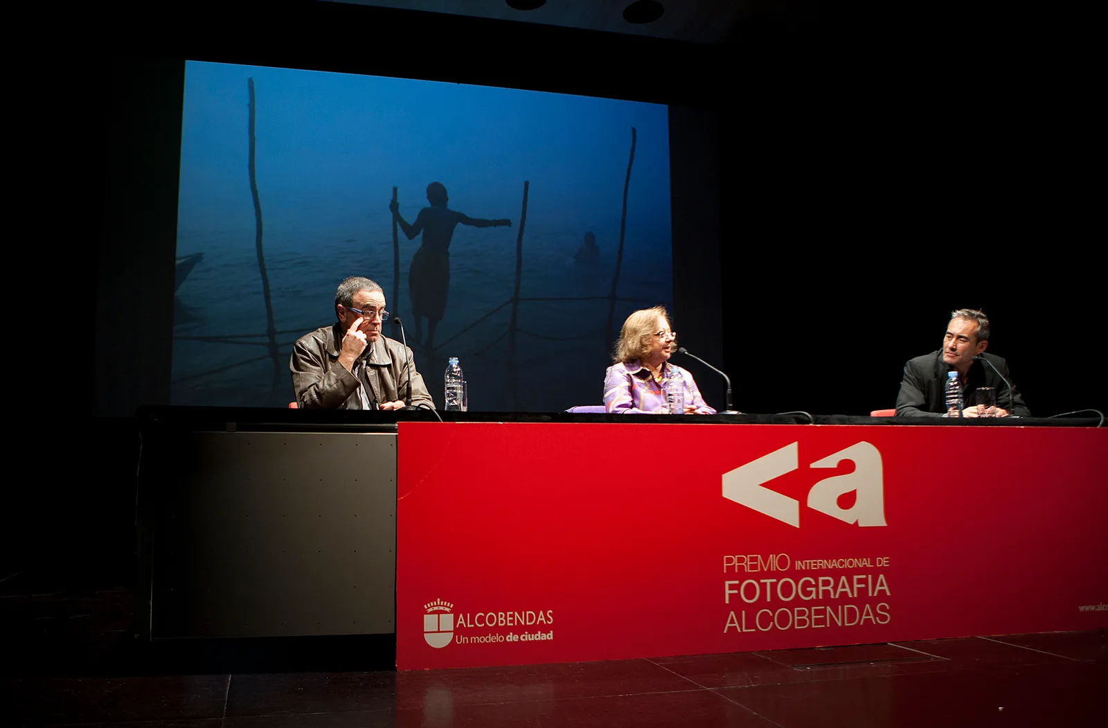 Chema Conesa, Cristina García Rodero y Jose Mª Díaz-Maroto