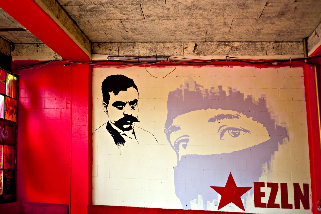 Subcomandante Marcos. Berlín 2008.
