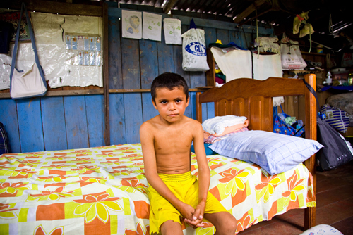 Vivienda tradicional. Regíón de Manaus. 2010