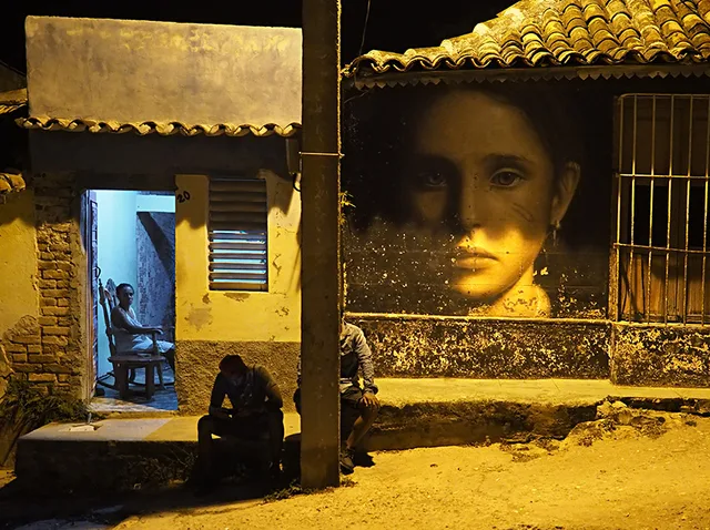 Crepúsculo. Trinidad, Cuba 2017