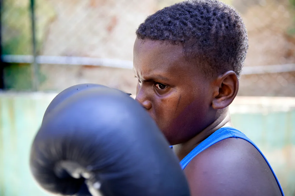 Escuela de boxeo juvenil